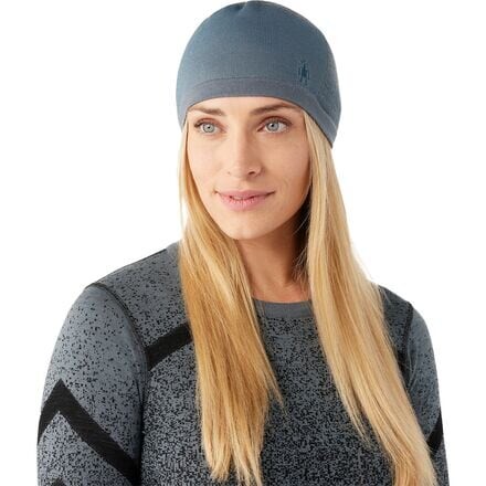 

Шапка Intraknit из мериносового флиса Smartwool, цвет Pewter Blue