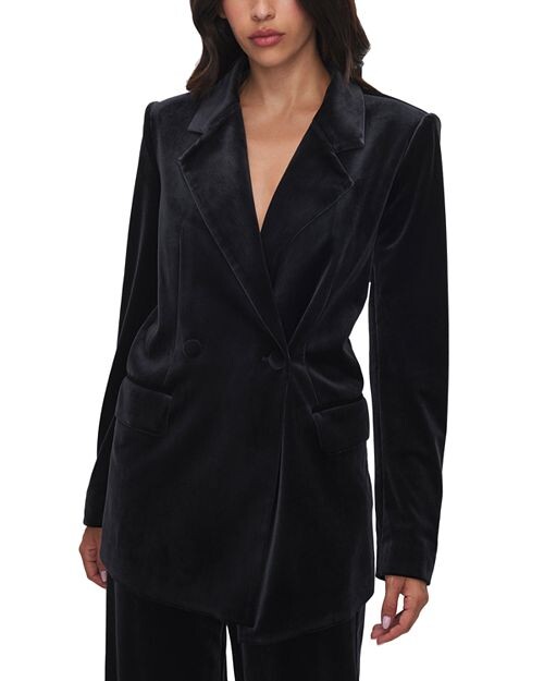 

Бархатный пиджак Boss 2.0 Good American, цвет Black