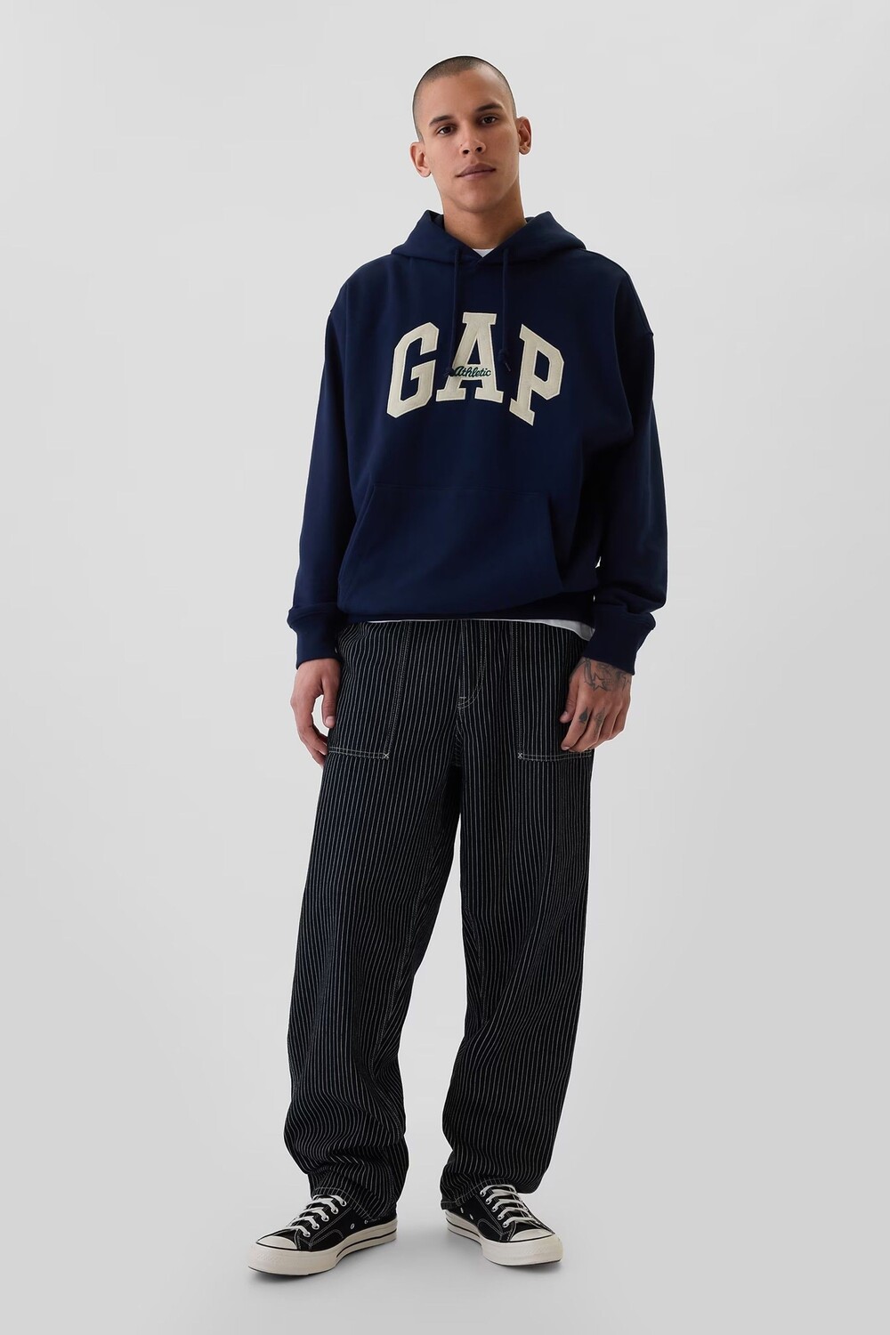 

Мешковатые джинсы для железнодорожников Gap, черный