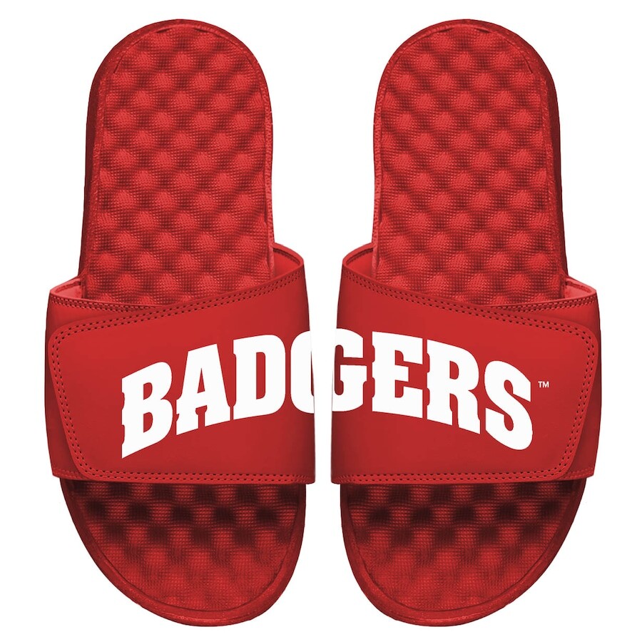 

Шлепанцы ISlide Wisconsin Badgers, красный