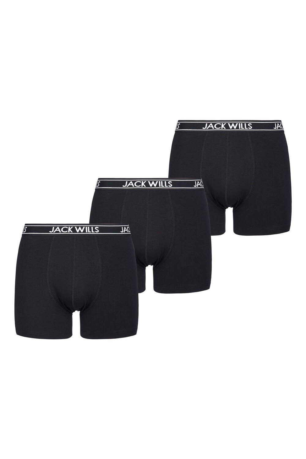 

Комплект из 3 пар белых боксеров Daundley Jack Wills, черный