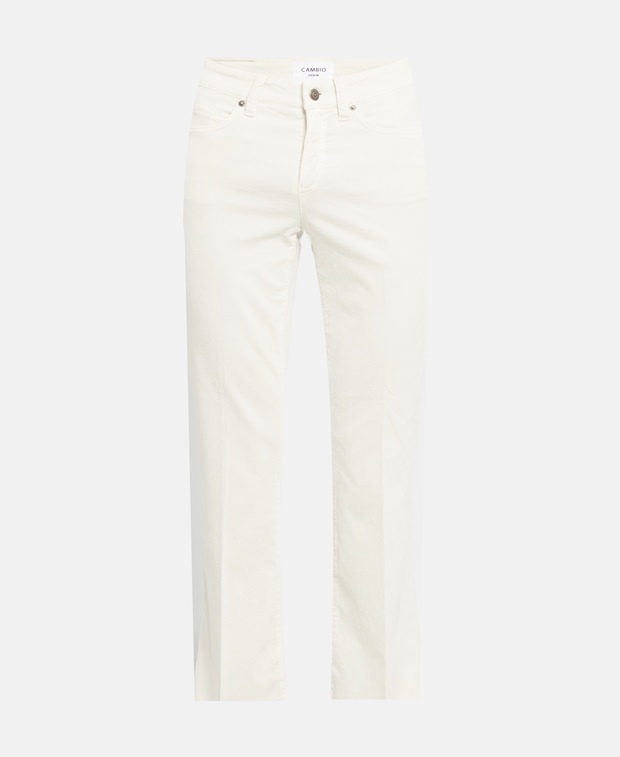 Вельветовые брюки , цвет Wool White Cambio