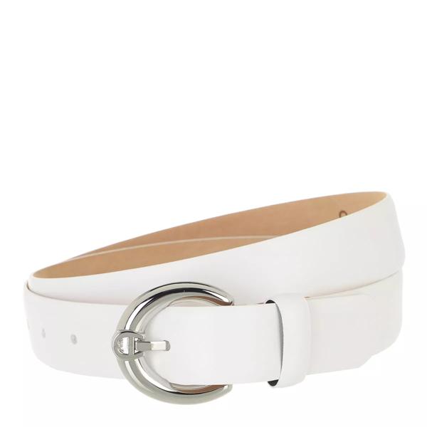 Ремень fashion belt leather Aigner, белый men s belt carved pattern pin buck belt pure cowhide jeans retro punk luxury fashion high end belt fashion fashion