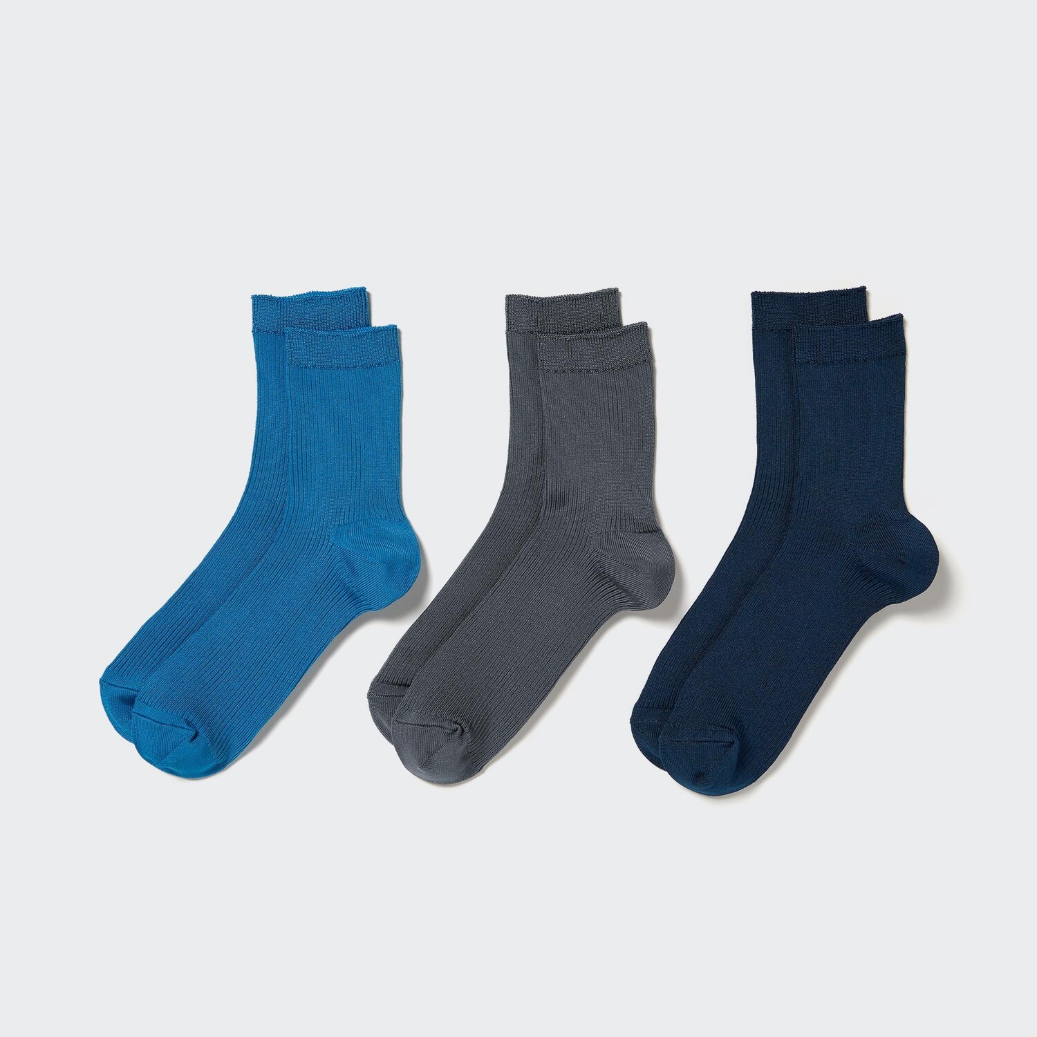 

Носки (3 пары) UNIQLO, синий