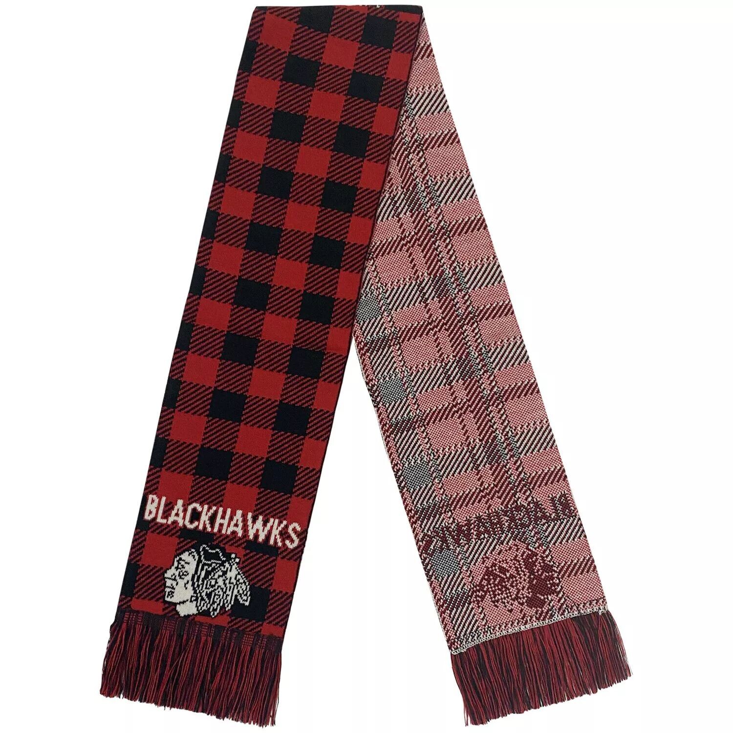 

Шарф в клетку FOCO Chicago Blackhawks с цветными блоками