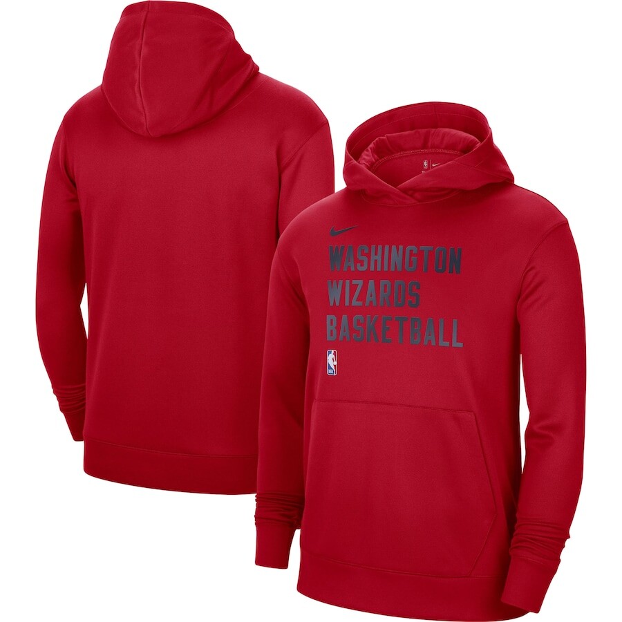 

Пуловер с капюшоном Nike Washington Wizards, красный