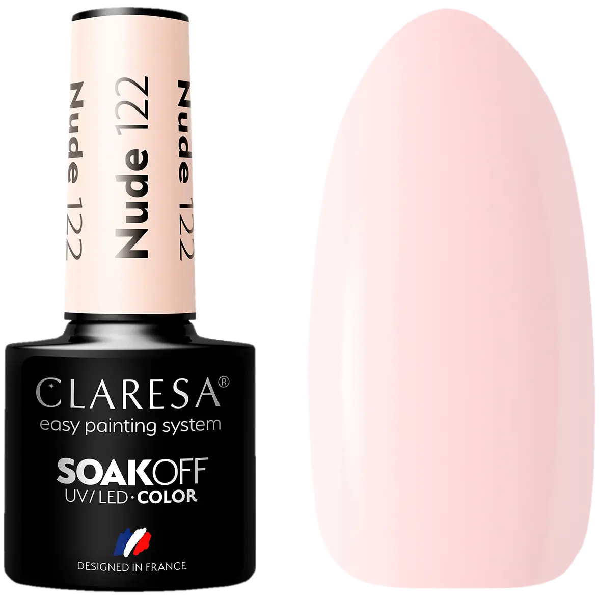 

Гибридный лак для ногтей 122 Claresa Nude, 5 гр