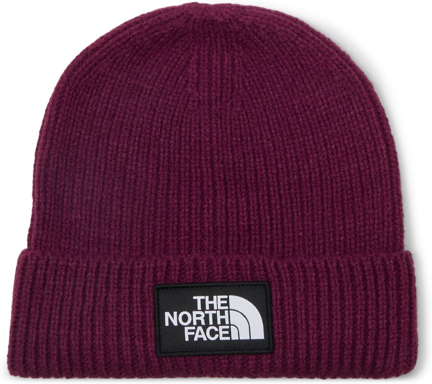 

Шапка с манжетами и логотипом TNF The North Face, цвет Boysenberry