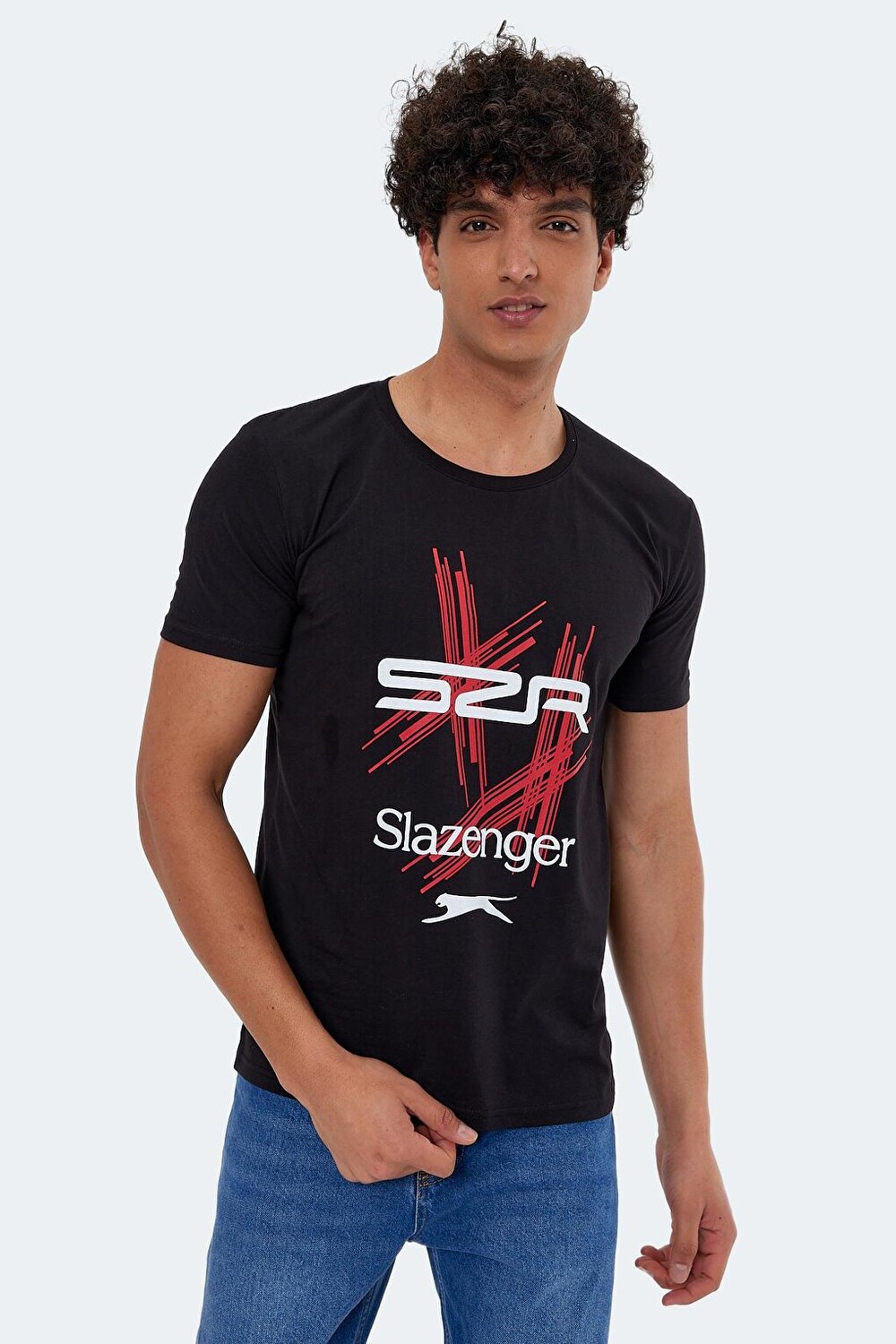 

Футболка мужская KASUR черная SLAZENGER, Черный