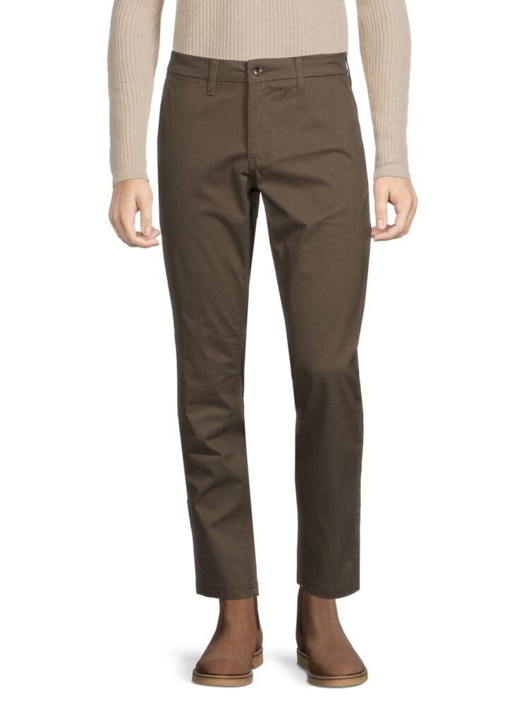 

Однотонные брюки узкого кроя с плоской передней частью Ben Sherman, камуфляж