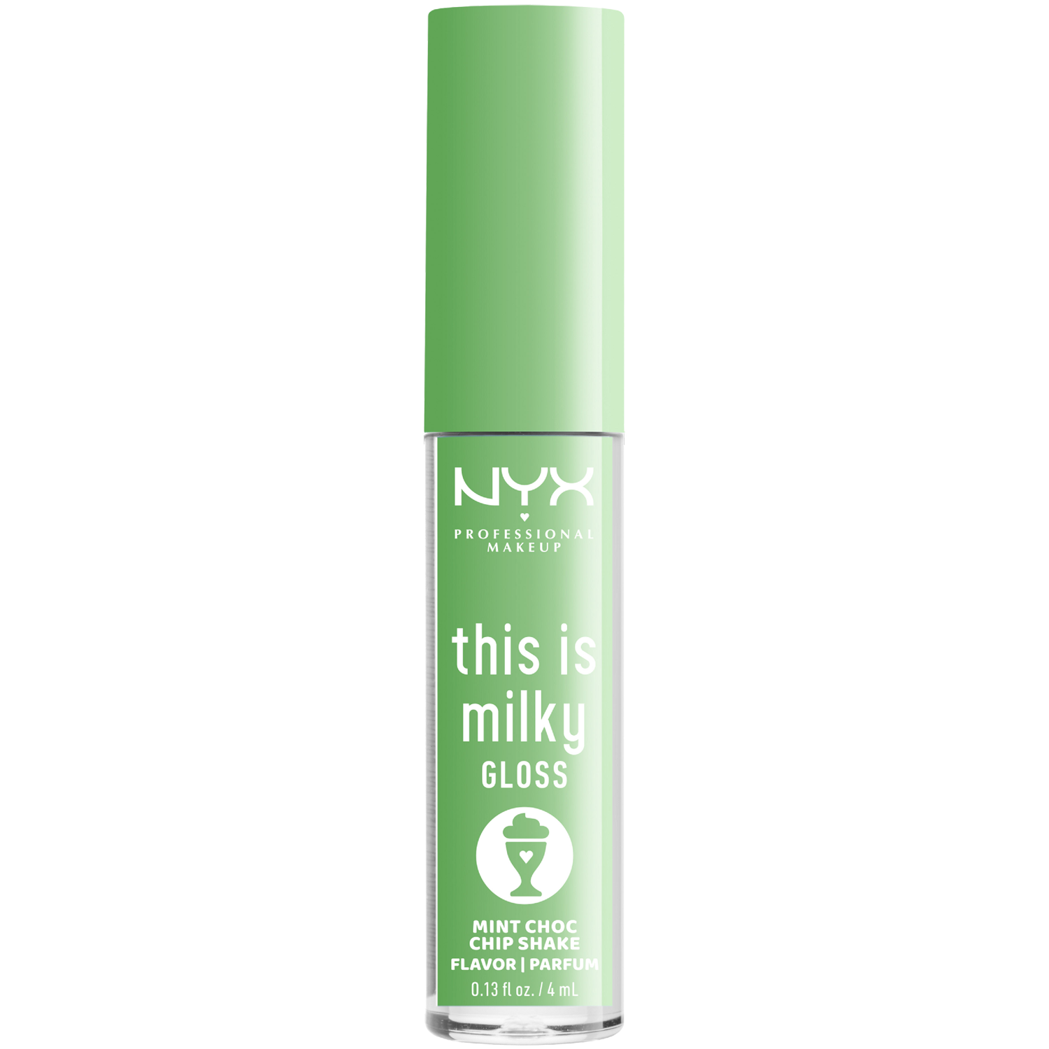 Блеск для губ «мятный шоколад» Nyx Professional Makeup This Is Milky Gloss, 4 мл увлажняющий блеск для губ придающий объем и сияние lumene luminous shine hydrating