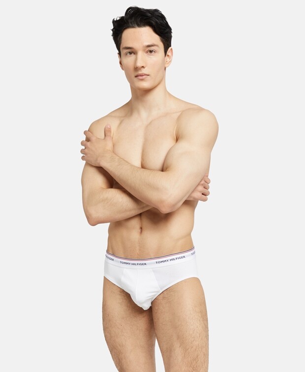 

Трусы, упаковка 3 шт. Tommy Hilfiger, белый