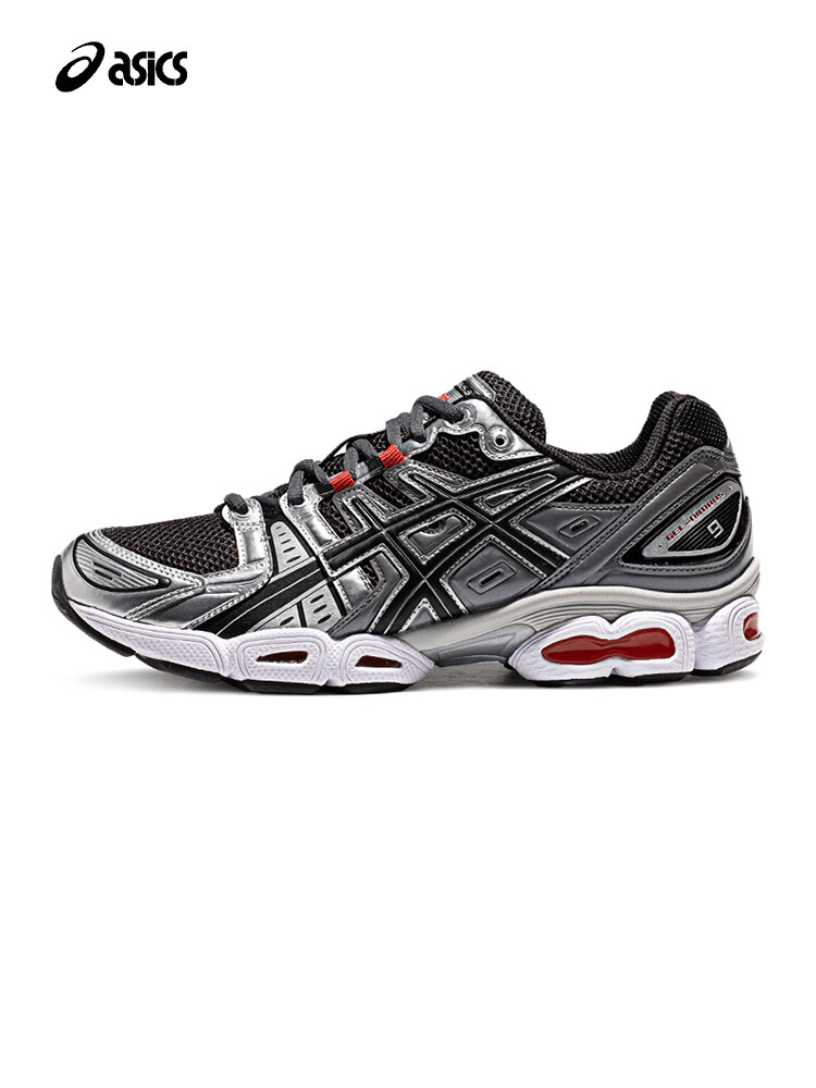 

Кроссовки унисекс Asics Gel-Nimbus 9 повседневные, серебристо - серый / черный