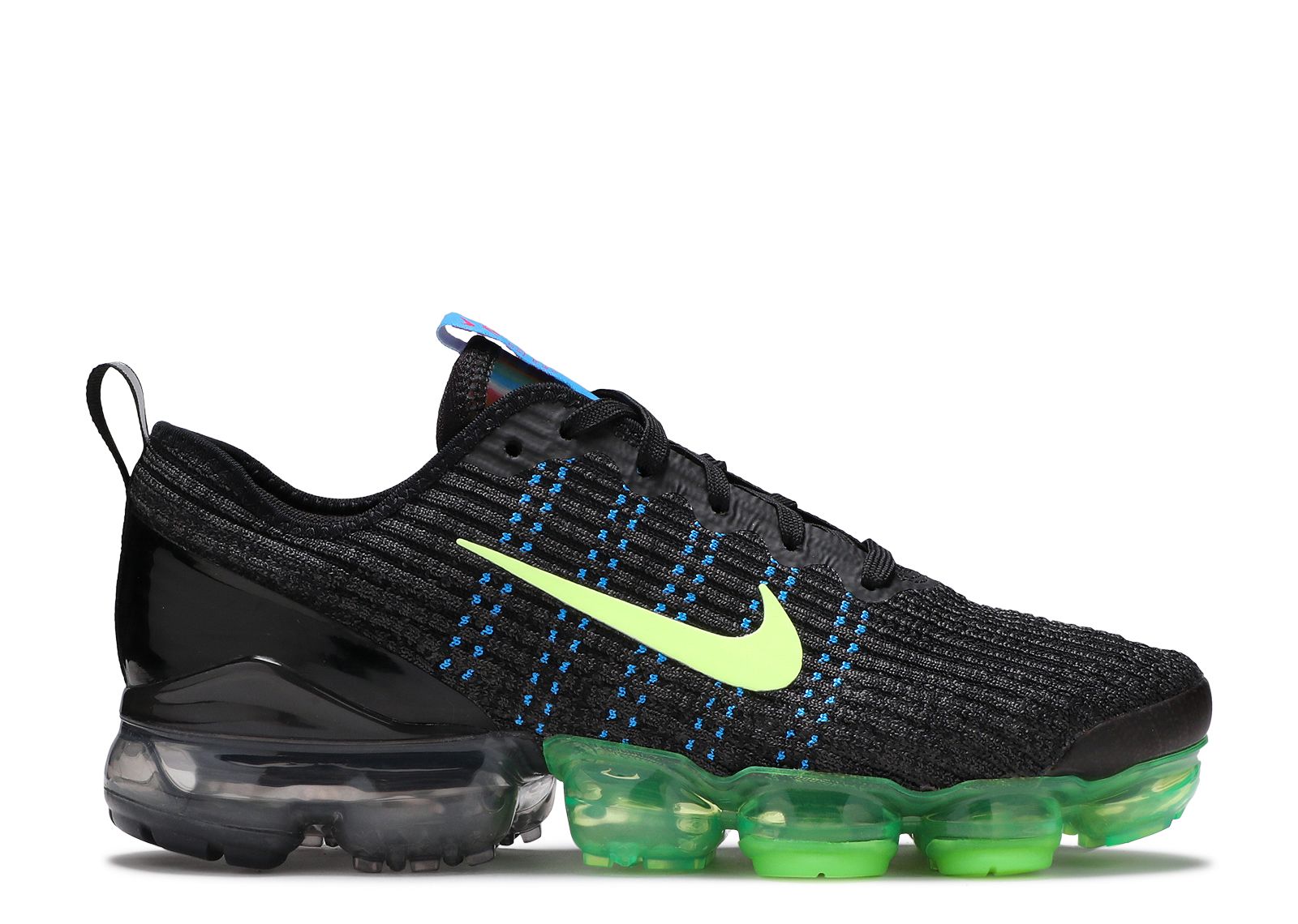 

Кроссовки Nike Air Vapormax Flyknit 3 Gs 'Black Ghost Green', черный