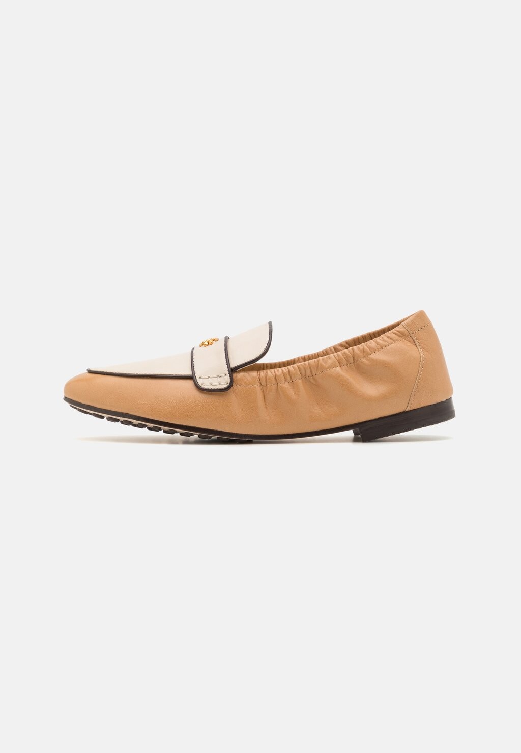 

Тапочки BALLET LOAFER Tory Burch, цвет cream/ginger moose/coco