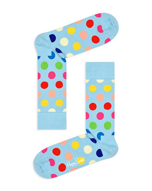 Носки Big Dot Crew Happy Socks, цвет Blue