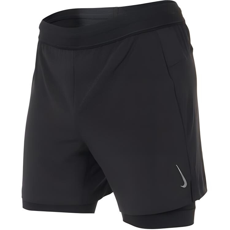 

Спортивная одежда 2-в-1 Шорты для йоги Nike, черный