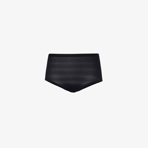 

Трусики soft stretch stripe с высокой посадкой Chantelle, черный