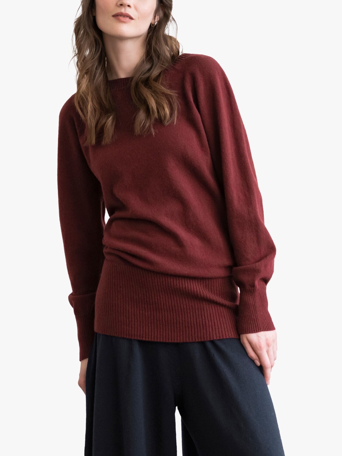 

Джемпер с напуском Supersoft Celtic & Co., бордовый, Красный