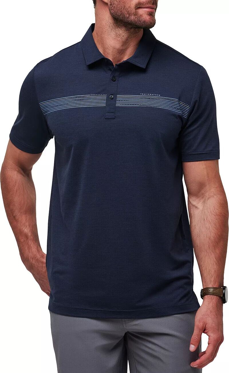 

Мужское поло для гольфа TravisMathew Center of Gravity