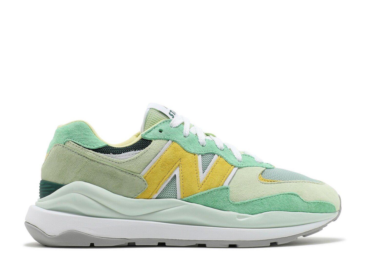 Кроссовки New Balance Staud X 57/40 'Agave Green', зеленый staud x solid