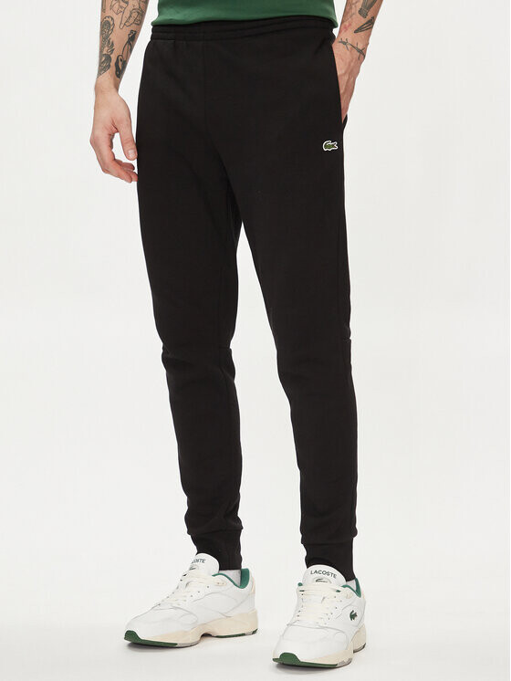 

Зимние брюки regular fit Lacoste, черный