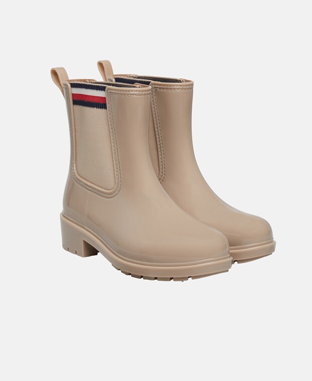 

Резиновые сапоги Челси Tommy Hilfiger, бежевый