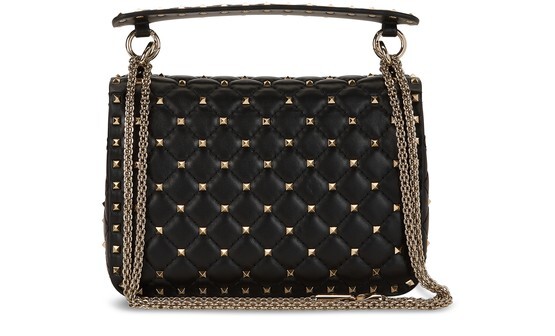 

Сумка Rockstud Spike среднего размера из кожи наппа Valentino Garavani