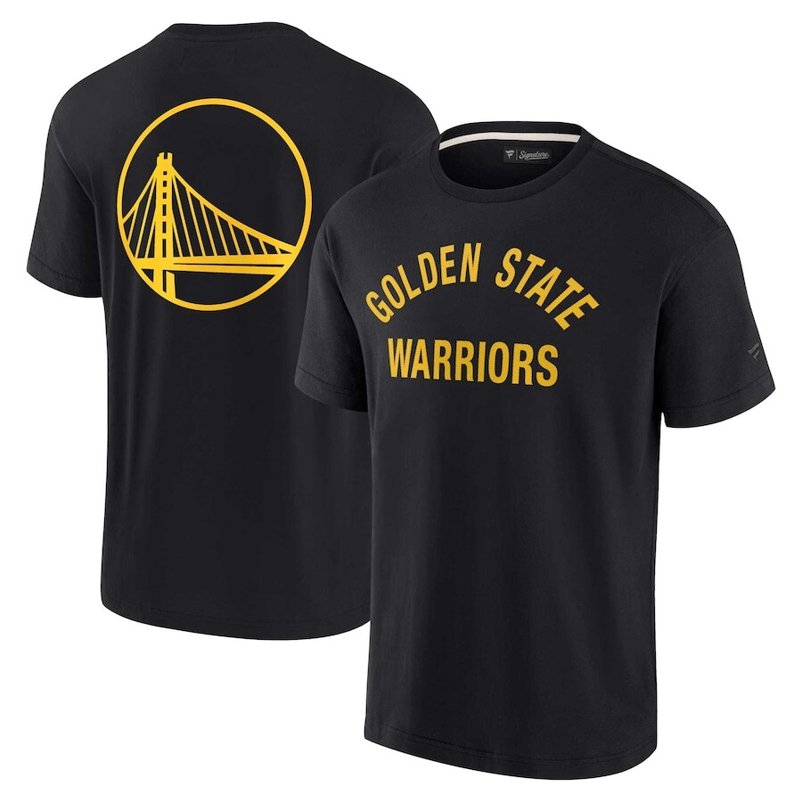 

Футболка с коротким рукавом Fanatics Signature Golden State Warriors, черный