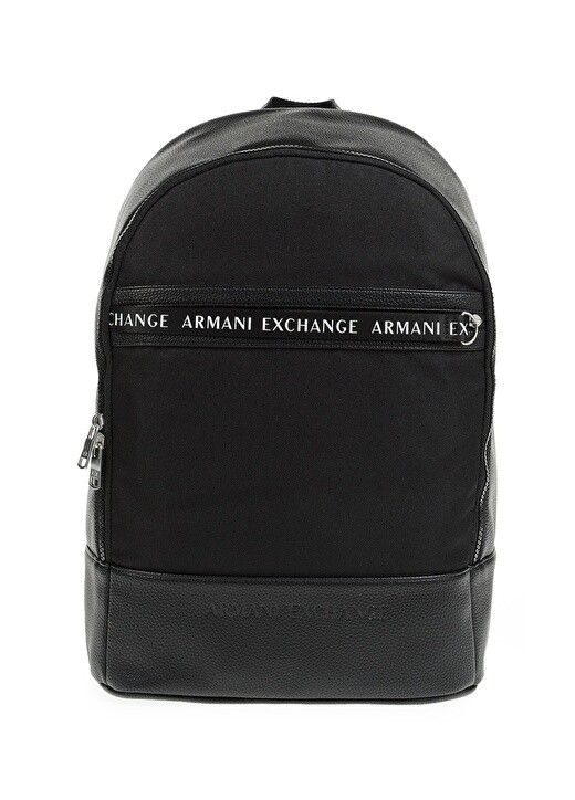 

Черный мужской рюкзак Armani Exchange