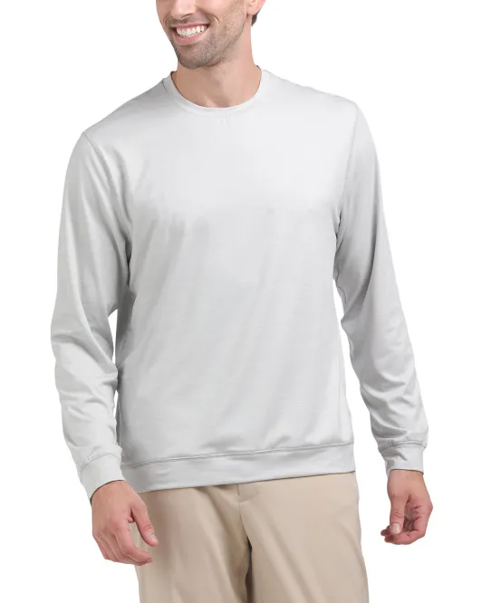 

Топ с круглым вырезом Cloudspun Grylbl Puma Golf, серый