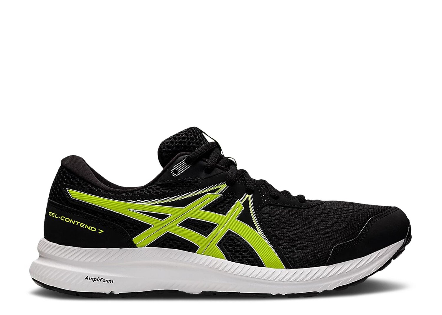 

Кроссовки ASICS Gel Contend 7 'Black Pure Silver', черный