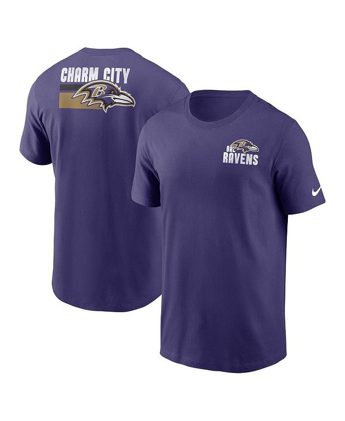 

Мужская фиолетовая футболка Baltimore Ravens Blitz Essential Nike, фиолетовый