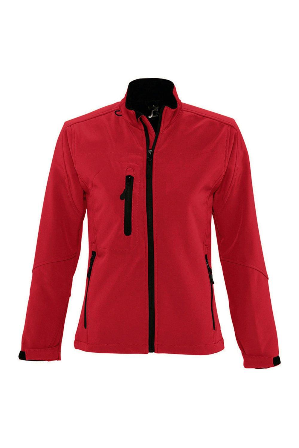 Куртка Roxy Soft Shell (дышащая, ветрозащитная и водостойкая) SOL'S, красный