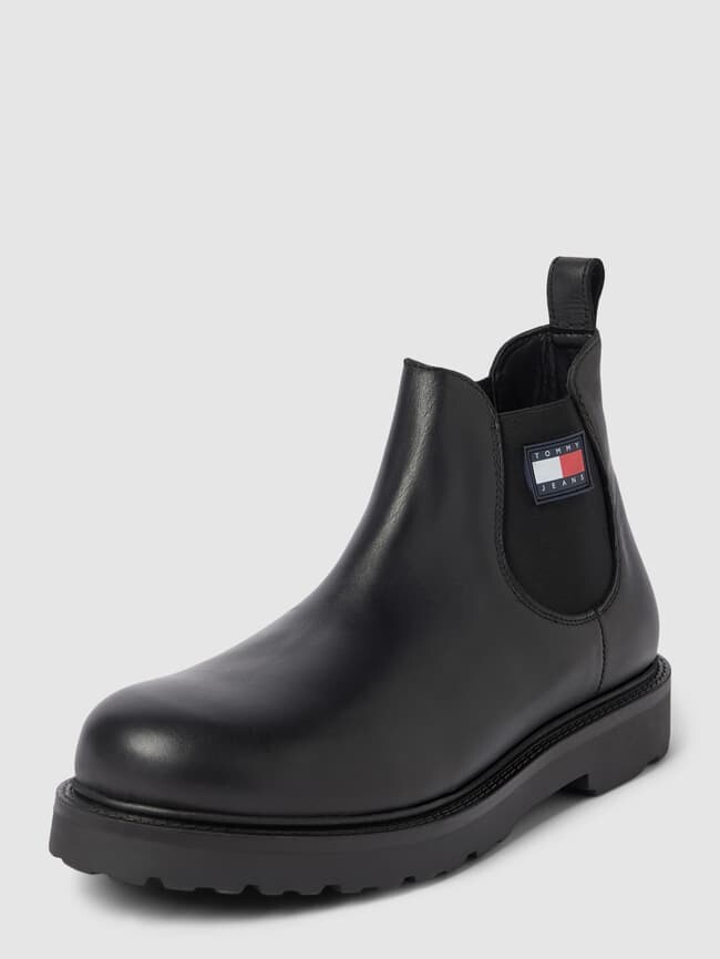 

Ботинки челси с деталью-лейблом модели «NAPA LEATHER» Tommy Jeans, черный