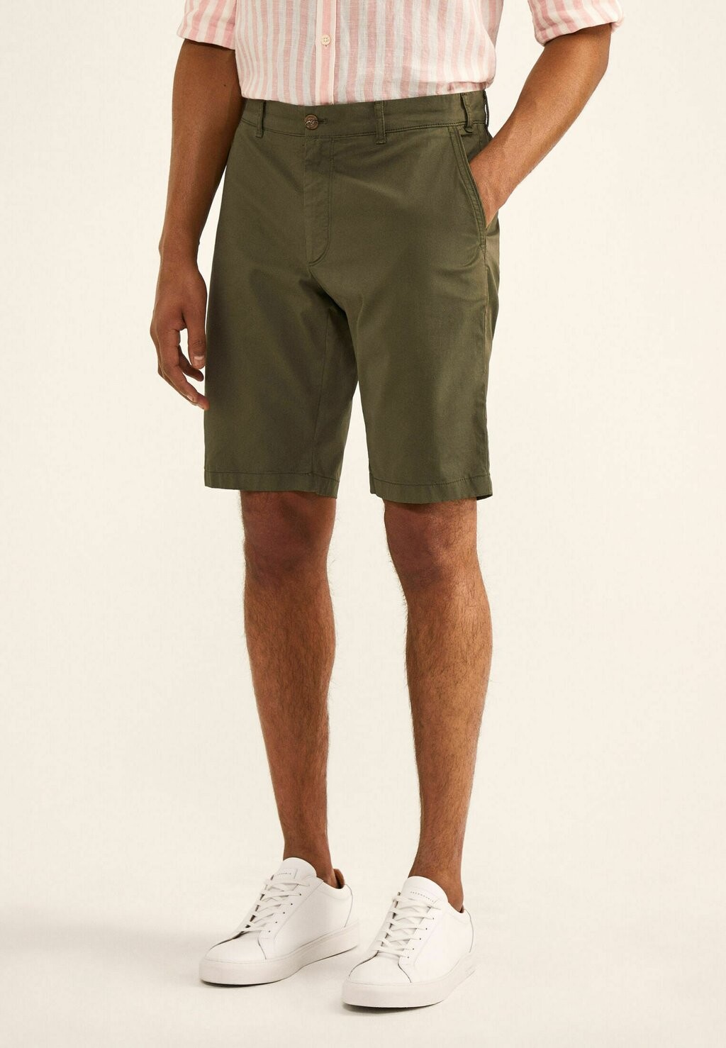 

Шорты GD CTN STRETCH GAB Façonnable, цвет khaki green