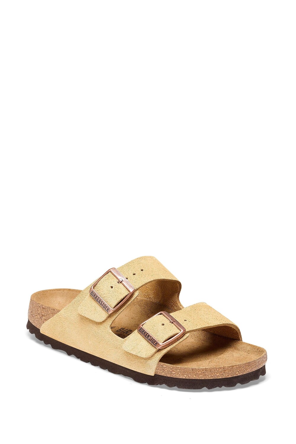 

Сандалии Arizona замшевые Birkenstock, бежевый