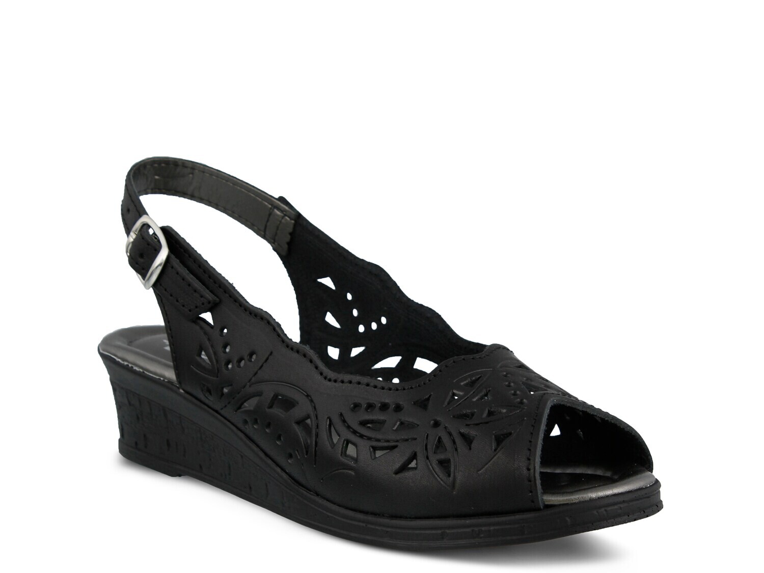 

Сандалии на танкетке Spring Step Orella, черный