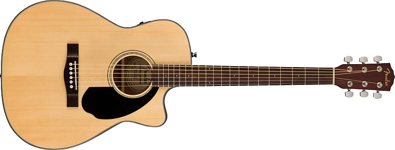 Акустическая гитара Fender CC-60SCE Concert Acoustic-Electric Natural