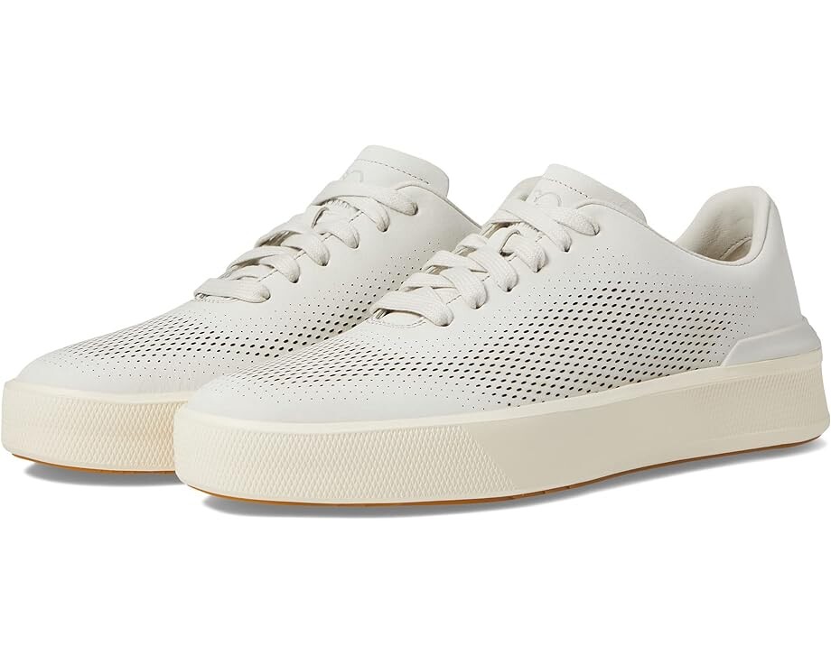 

Кроссовки Cole Haan Grandpro Crew Laser, цвет Silver Birch/Ivory/Gum