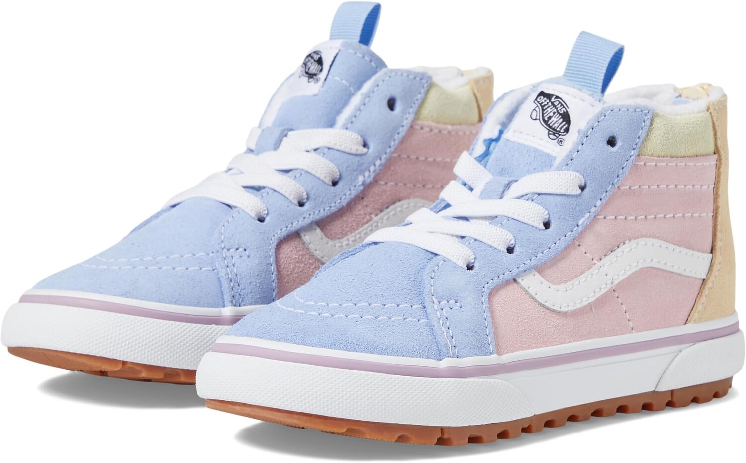 

Кроссовки SK8-Hi Zip MTE-1 Vans, цвет Pastel Block Multi/True White