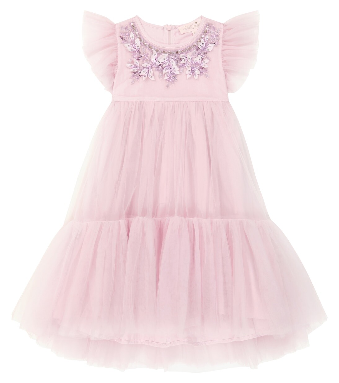 

Платье tres chic из тюля с декором Tutu Du Monde, фиолетовый