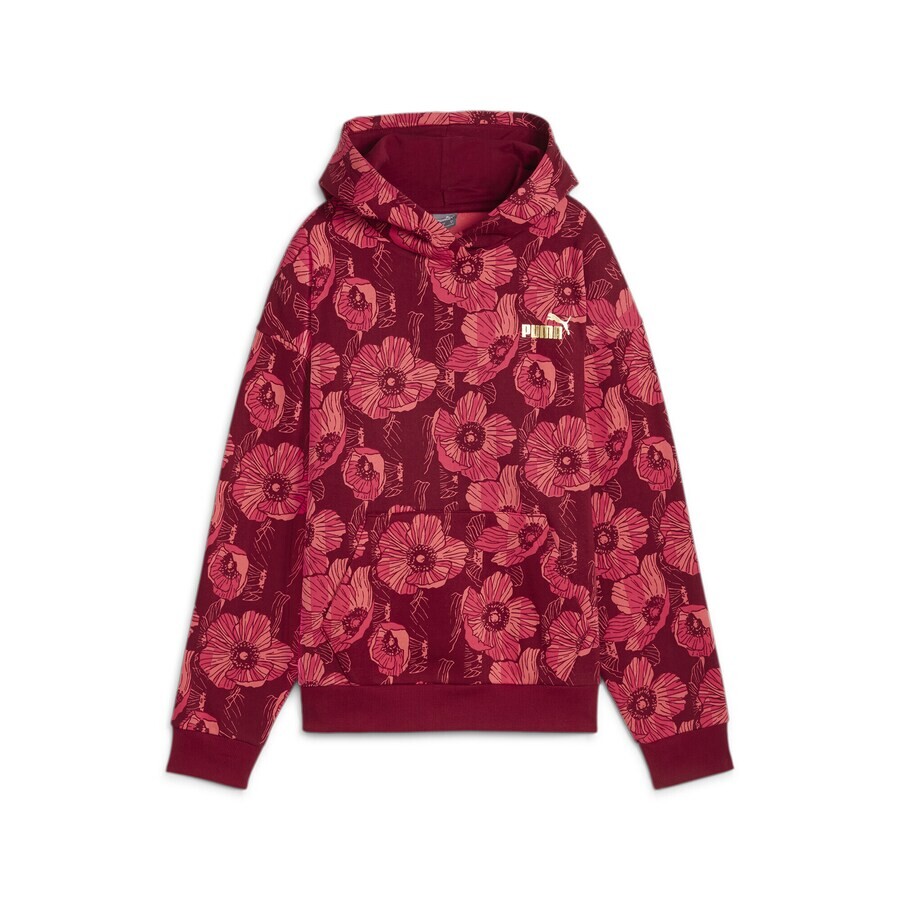 

Толстовка PUMA ESS+ Class Act, цвет Bordeaux/Cherry red/Melon
