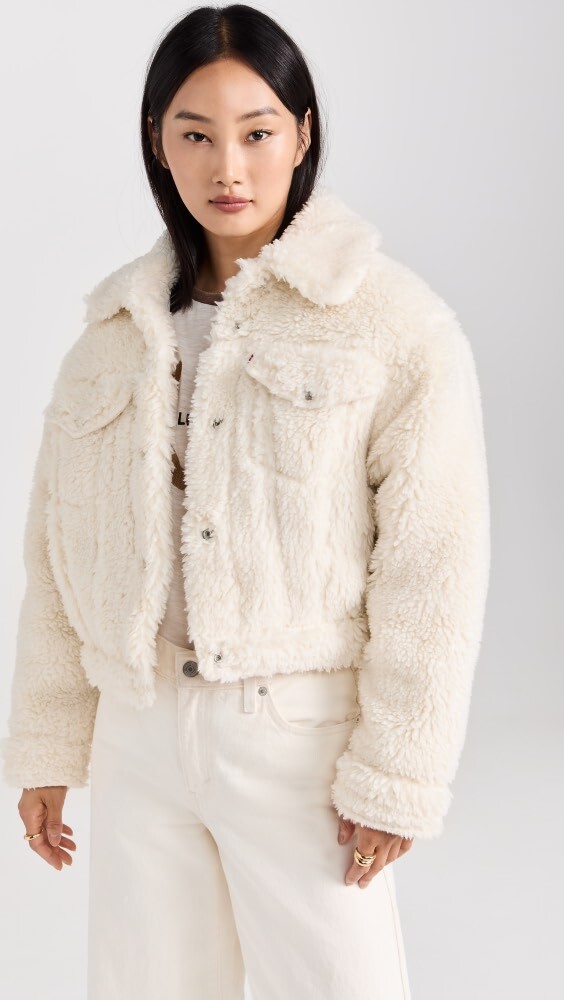 

Куртка Levi's Baby Bubble Sherpa Trucker