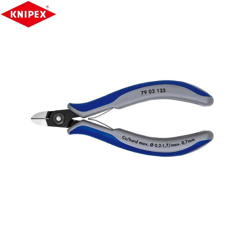 KNIPEX 79 02 125 прецизионные диагональные плоскогубцы для электроники