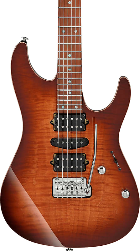 цена Электрогитара Ibanez AZ2407FBSR AZ Prestige Electric Guitar, Brownish Sphalerite