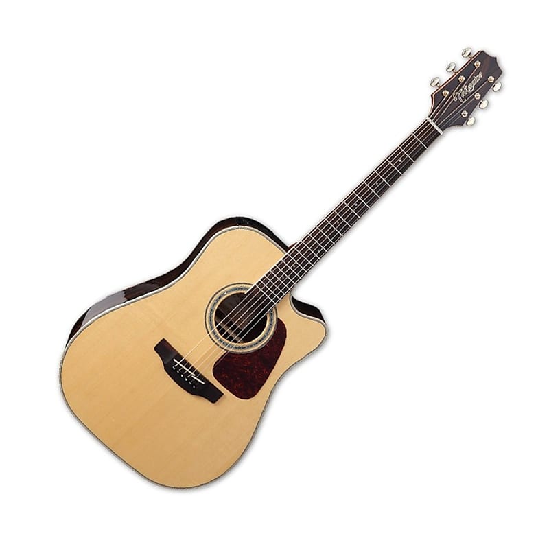 Акустическая гитара Takamine GD90CE-ZC Dreadnought Acoustic Electric Guitar Natural With Gig Bag Natural