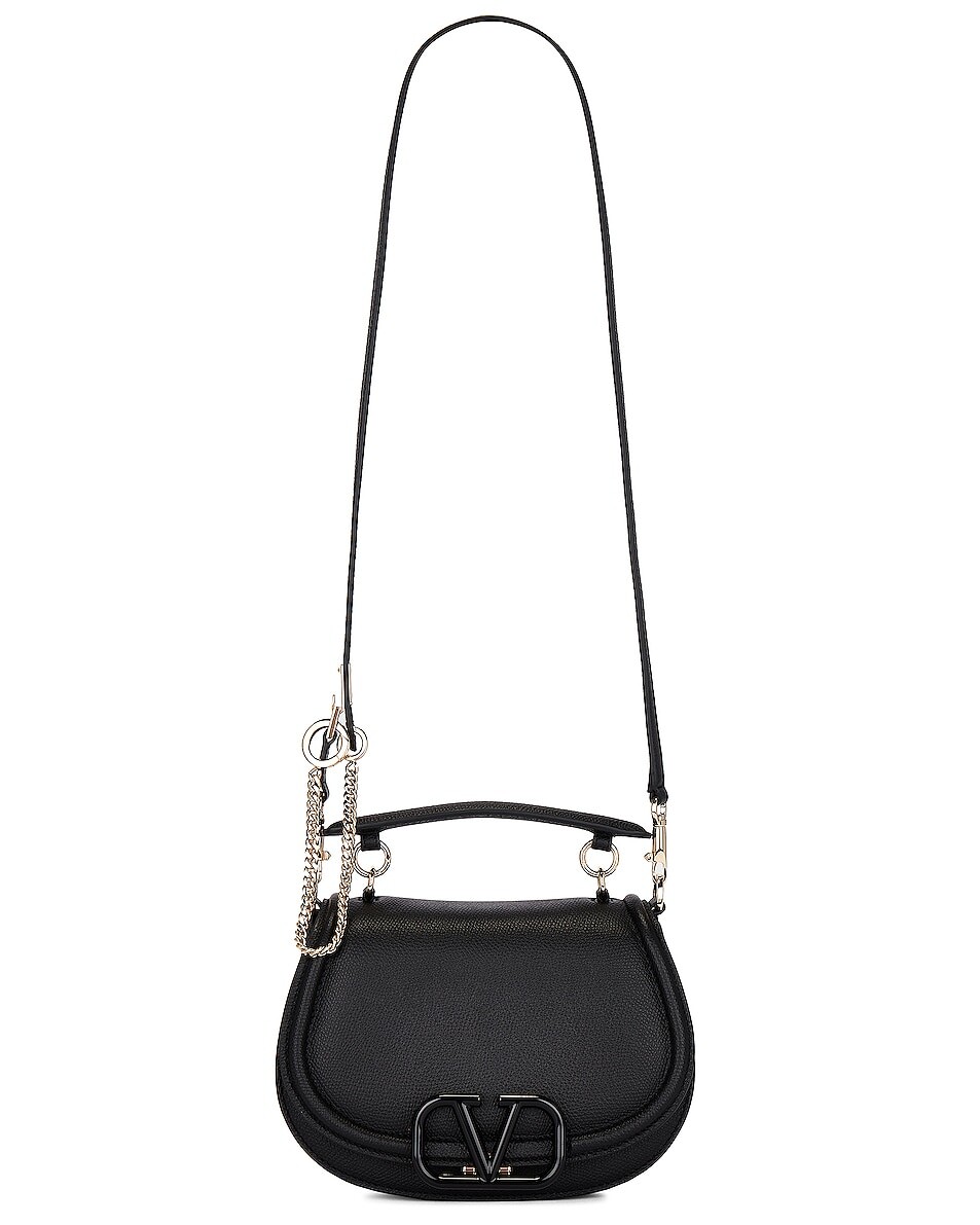 

Сумка Valentino Garavani V Sling Saddle, неро