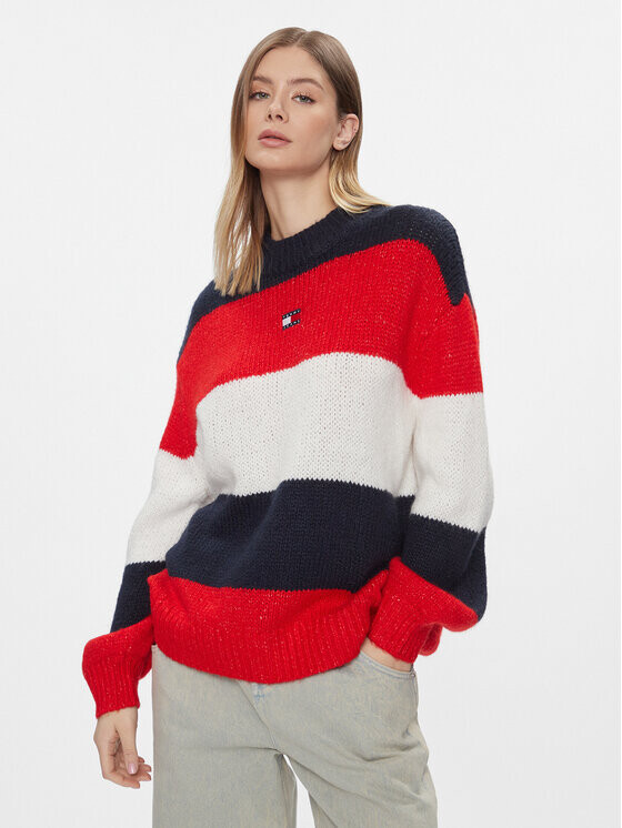 

Свитер обычного кроя Tommy Jeans, синий