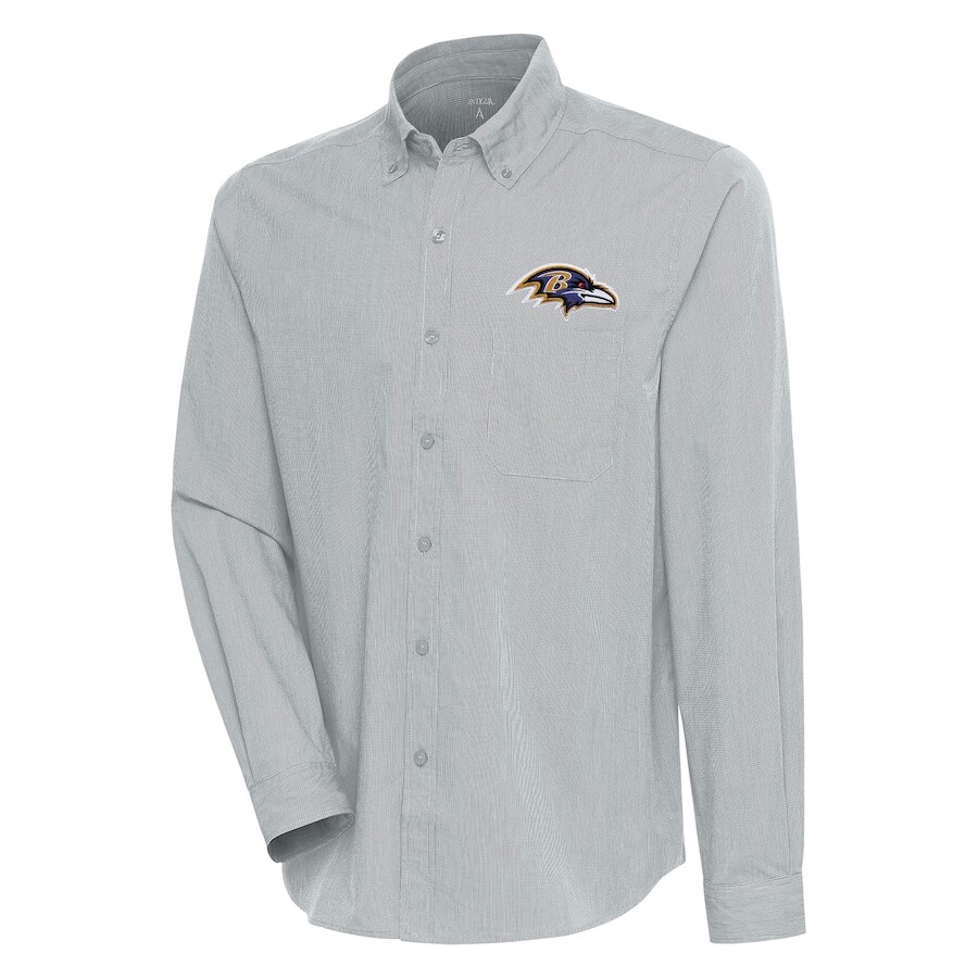 

Рубашка Antigua Baltimore Ravens, серый